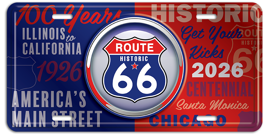 MC50206 - ROUTE 66 CENTENNIAL BULLSEYE