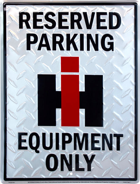 PS30104 - Reserved Parking IH Equipment Only