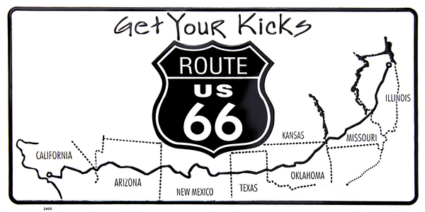 2405 - Route 66 Map