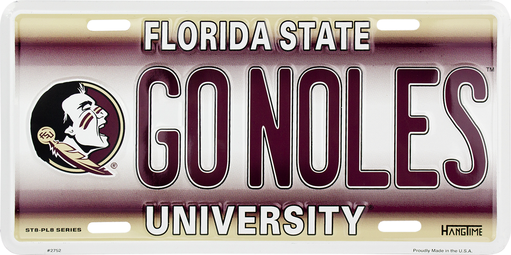 2752 - FSU Seminoles GO NOLES ST8-PL8