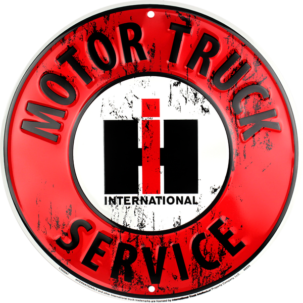 CS60087 - IH Motor Truck Service Circle Sign