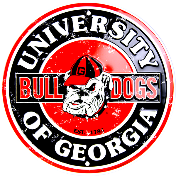 CS60092 - Georgia Bulldogs Circle Sign