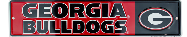 MSTR20200 - Georgia Bulldogs Street Sign