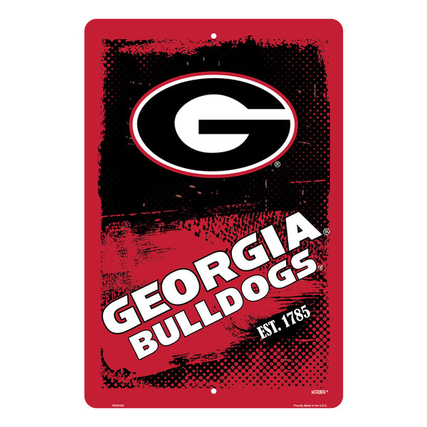 PS30163 -  Georgia Bulldogs Grunge Sign