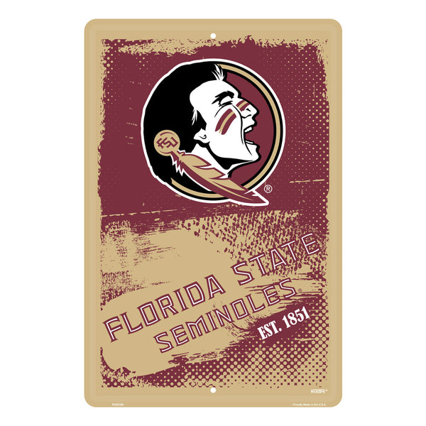 PS30169-  Florida State Seminoles Grunge Sign