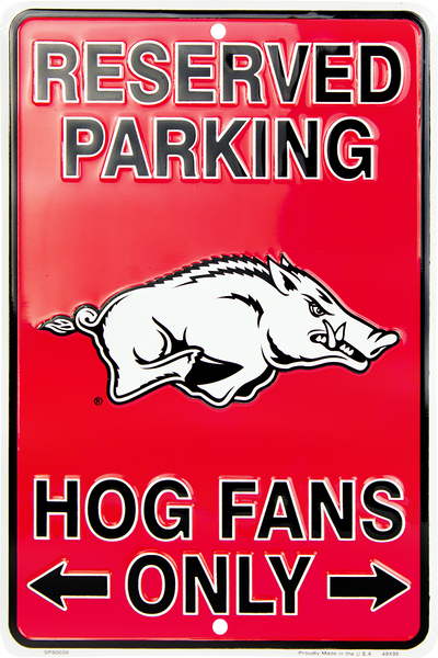 SP80039 - Reserved Parking Hog Fans Only