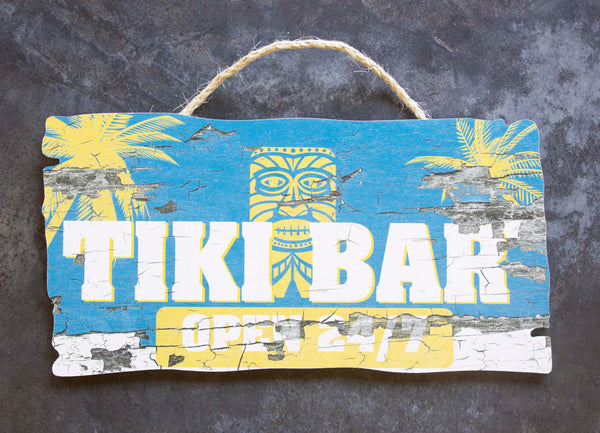 W35000 - Tiki Bar Wood Signs