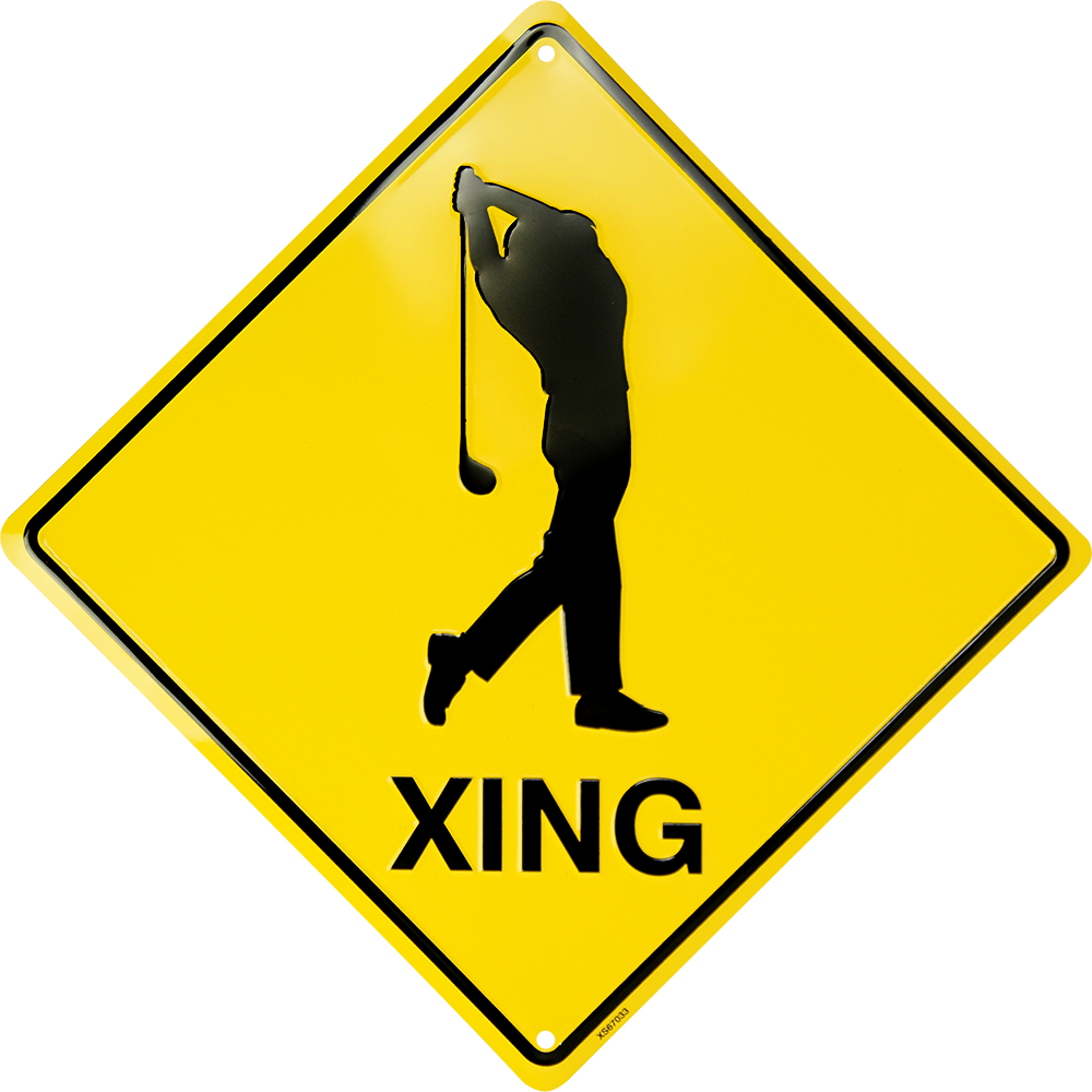 XS67033 - Golfer Xing