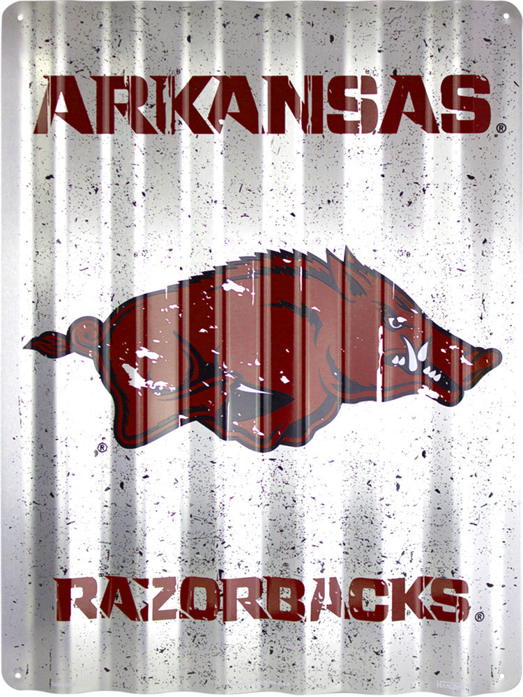 COR32005 - Arkansas Razorbacks Corrugated Signs