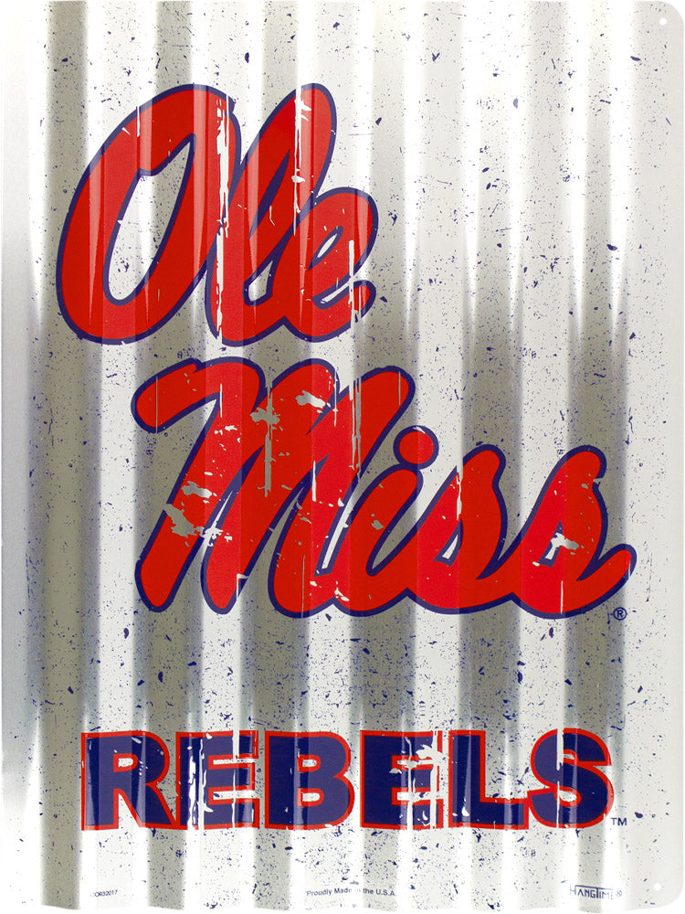 COR32017 - Ole Miss Rebels Corrugated Signs