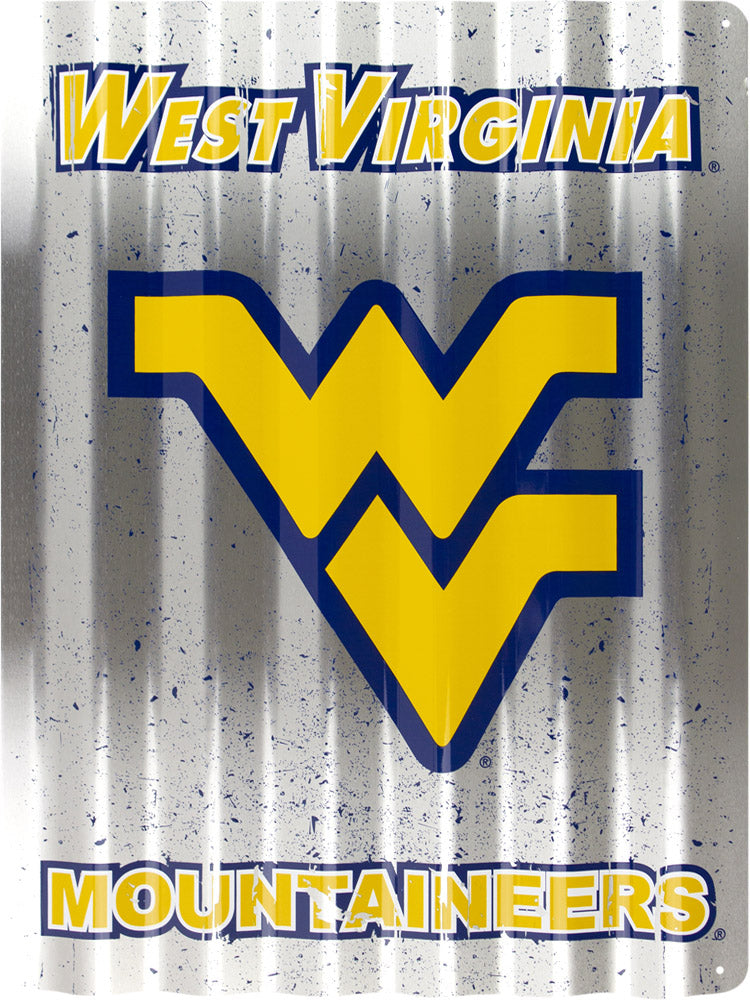 COR32025 - West Virginia Mountaineers Corrugated Signs