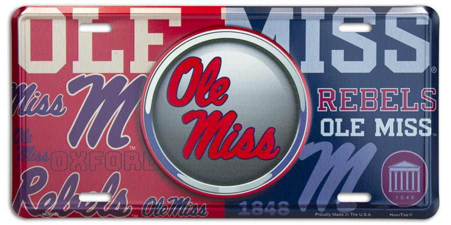 MC50180- Ole Miss Rebels Bullseye