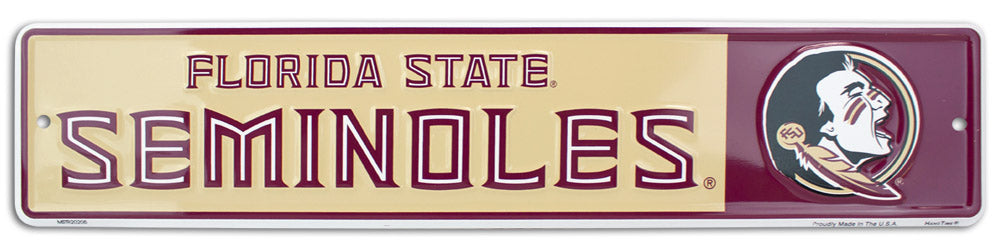 MSTR20205 - Florida State Seminoles Street Sign