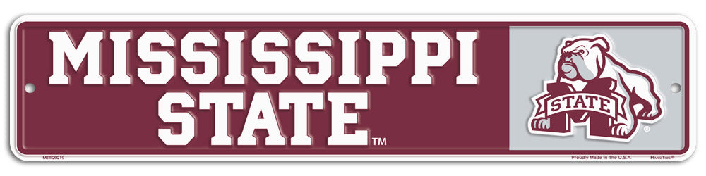 MSTR20219 - Mississippi State Bulldogs Street Sign