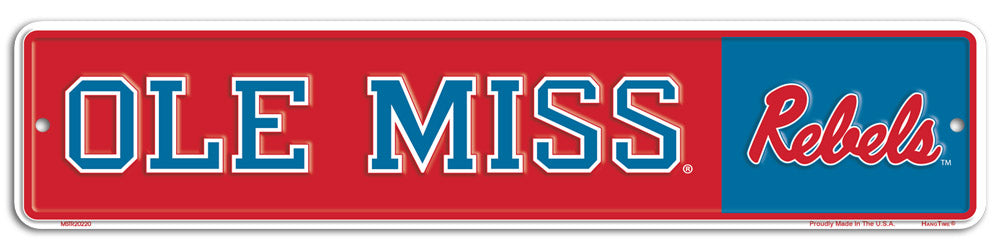 MSTR20220 - Ole Miss Rebels Street Sign