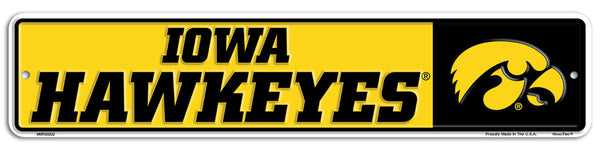 MSTR20222 - Iowa Hawkeyes Street Sign