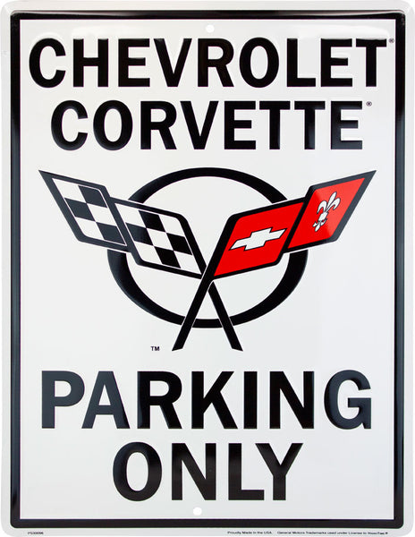 PS30098 - Chevrolet Corvette Parking Only