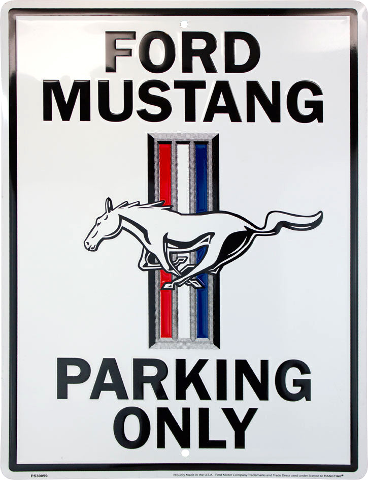 PS30099 - Ford Mustang Parking Only