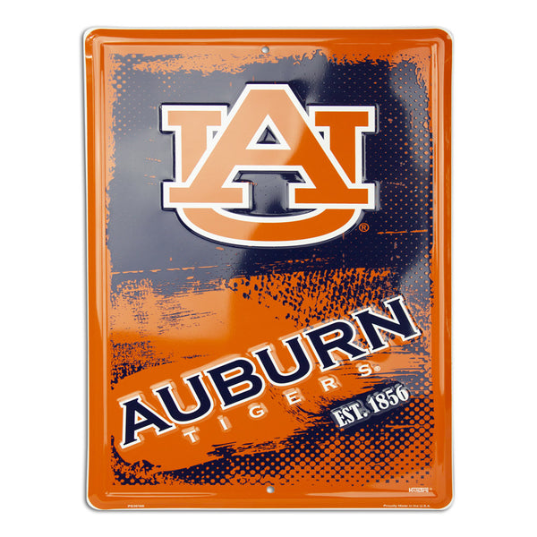 PS30168 -  Auburn Tigers Grunge Sign