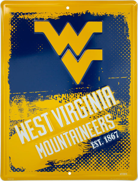 PS30185-  West Virginia Mountaineers Grunge Sign