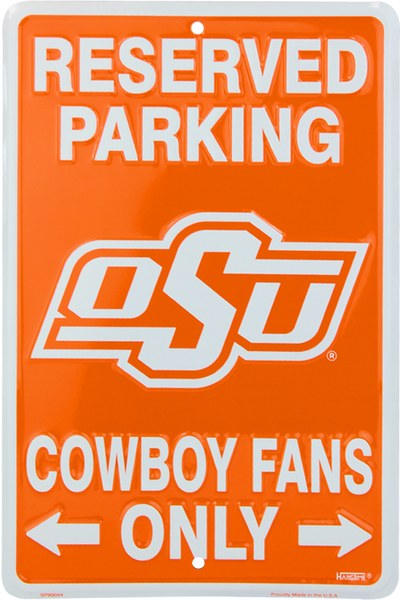 SP80044 - Reserved Parking Cowboy Fans Only