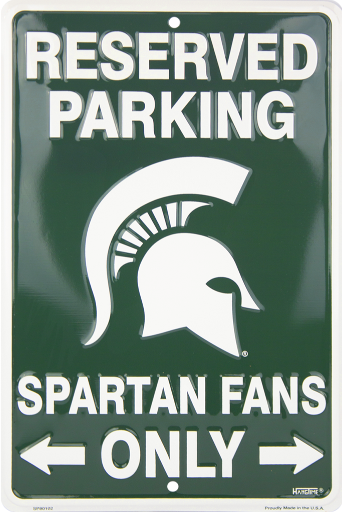 SP80102 - Reserved Parking Spartan Fans Only