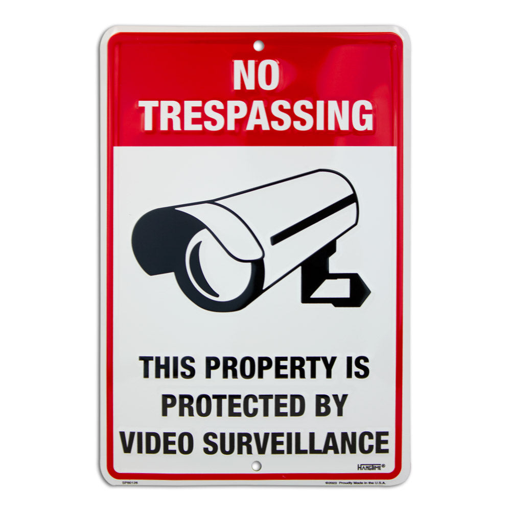 SP80126 - No Tresspassing Protected by Surveillance