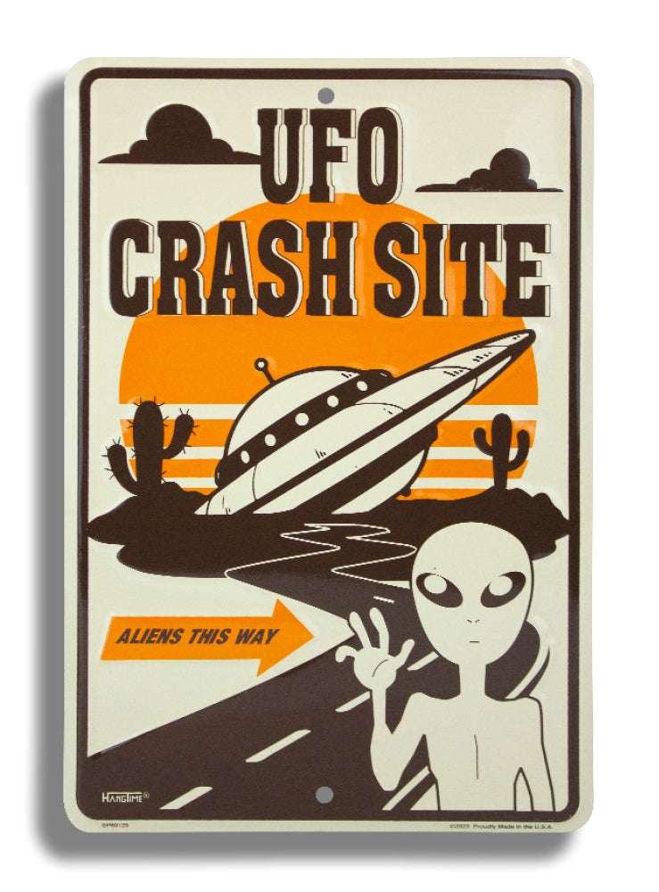 SP80129 - UFO Crash Site 8" x 12"