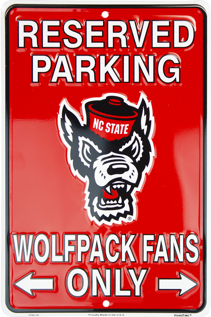 SP0136 - Reserved Parking Wolfpack Fans Only