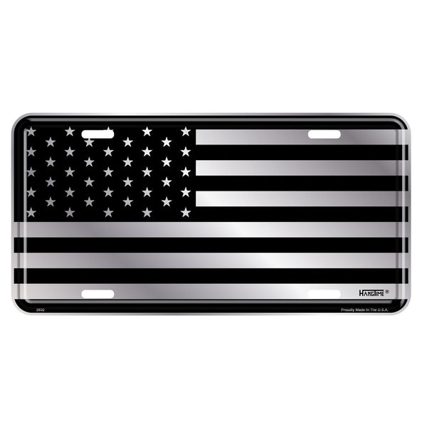 2832 - American Flag (Flat Black)