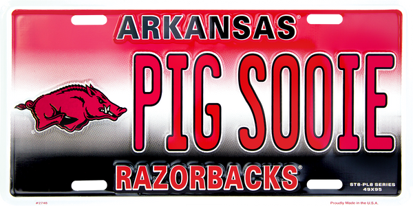 2748 - Arkansas Razorbacks PIG SOOIE  ST8-PL8