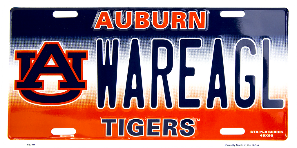 2749 - Auburn Tigers WAREAGL  ST8-PL8