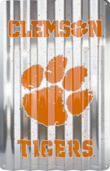 COR32006- Clemson Tigers Corrugated Signs