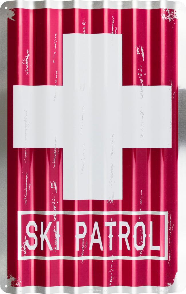 COR32032 - Ski Patrol Corrugated Signs