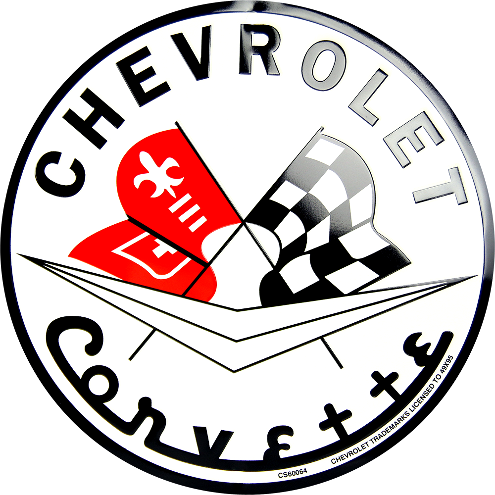 CS60064 - Chevrolet Corvette Circle Sign
