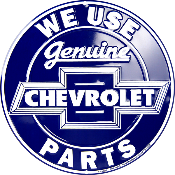 CS60069 - Genuine Chevrolet Parts Circle Sign