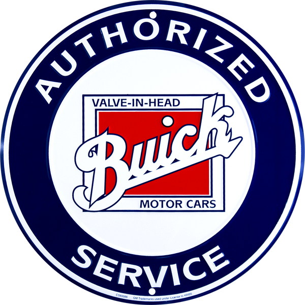 CS60086 - Buick Authorized Service Circle Sign