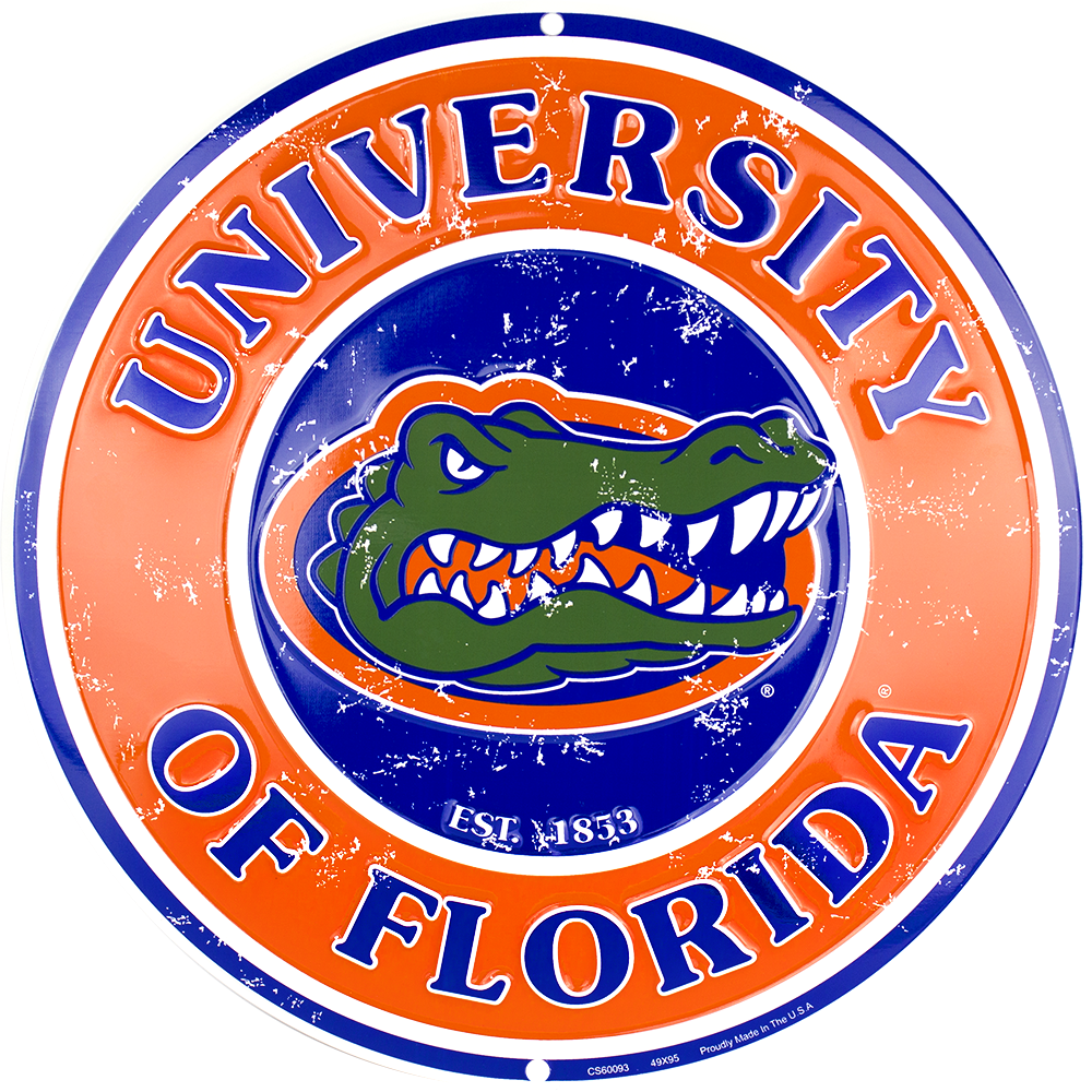 CS60093 - Florida Gators Circle Sign
