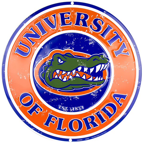 CS60093 - Florida Gators Circle Sign