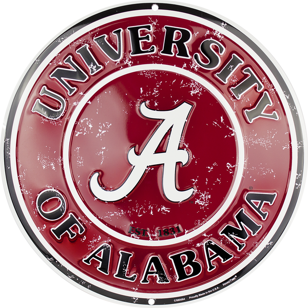 CS60094 - Alabama Crimson Tide Circle Sign