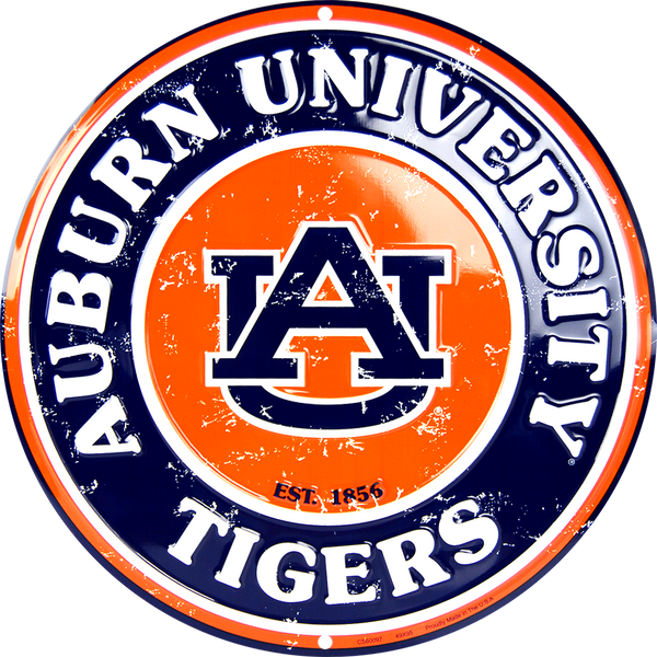 CS60097 - Auburn Tigers Circle Sign