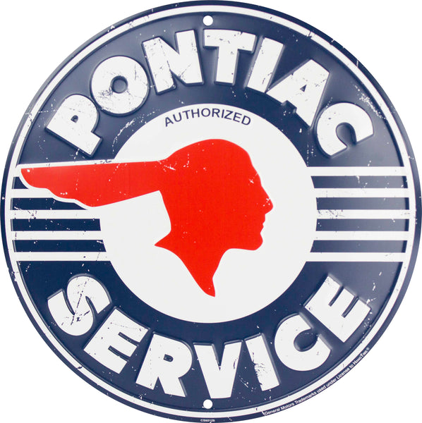 CS60129 - Pontiac Service Circle Sign