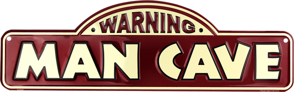 DC85029 - Warning Man Cave