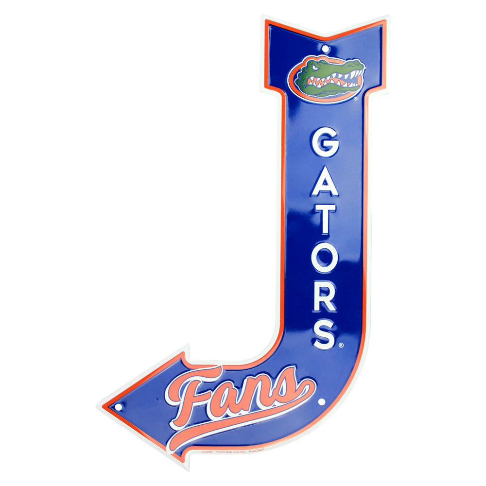 DC85069 - Florida Gators Fans J Arrow Signs