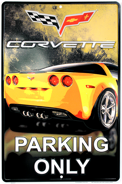 MC30137 - Corvette Parking Only