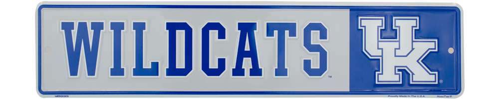 MSTR20202 - Kentucky Wildcats Street Sign