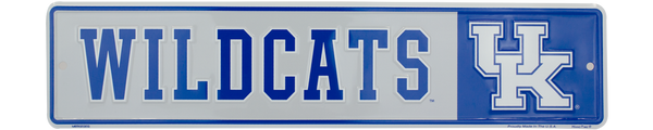 MSTR20202 - Kentucky Wildcats Street Sign