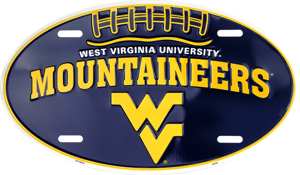 OV70019 - West Virginia Mountaineers Football Oval