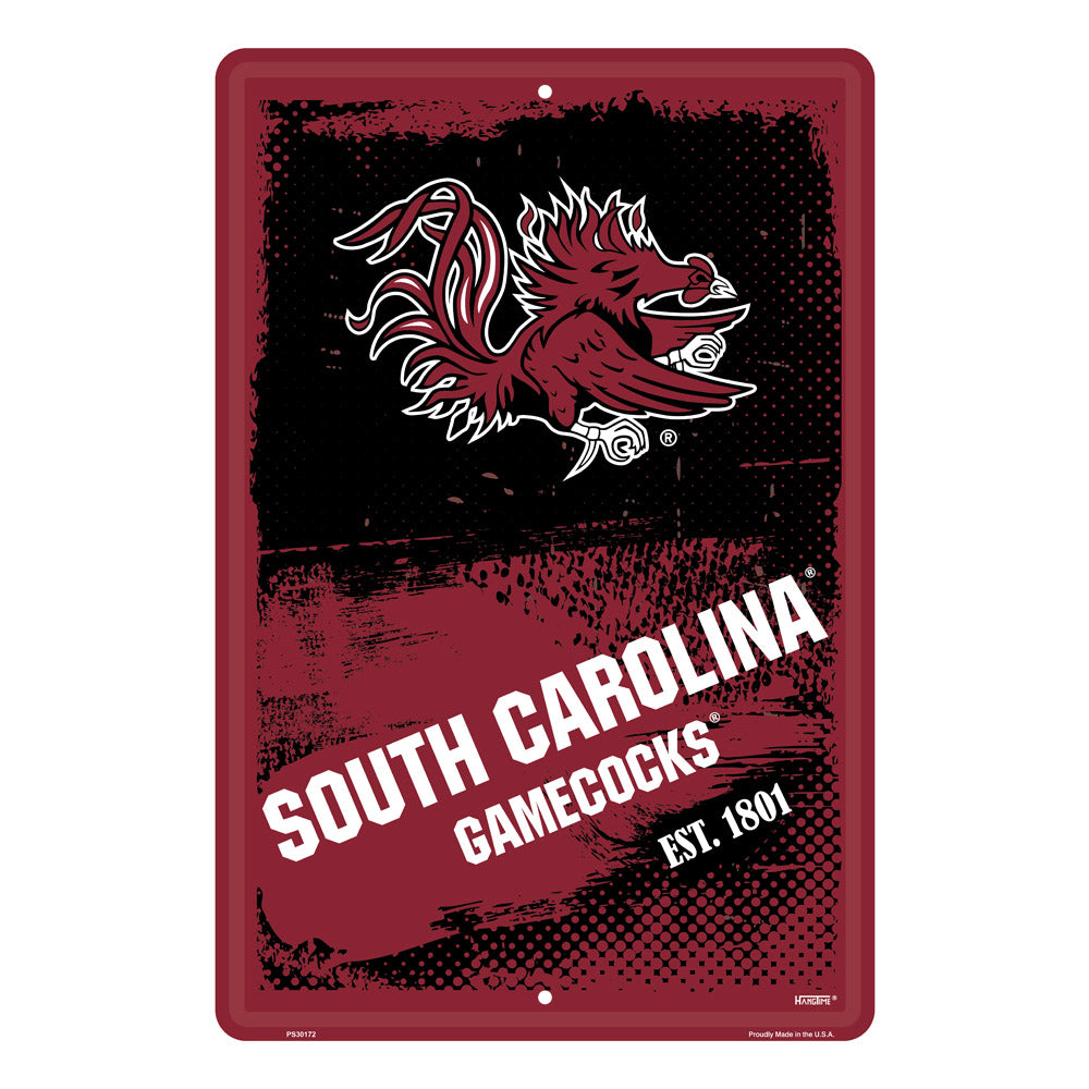 PS30172-  South Carolina Gamecocks Grunge Sign