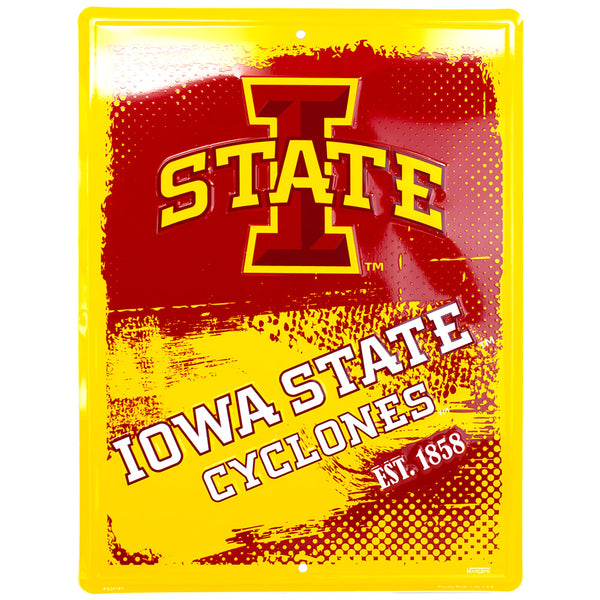 PS30181-  Iowa State Cyclones Grunge Sign